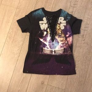 Star Wars tie up top